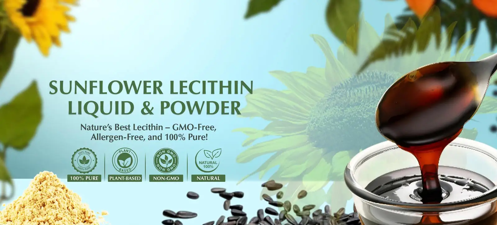 Sunflower Lecithin Liquid and Powder in United Arab Emirates (UAE)